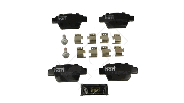 Brake Pad Set, disc brake (248 938)