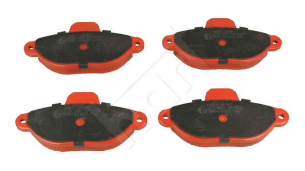 Brake Pad Set, disc brake (225 897)