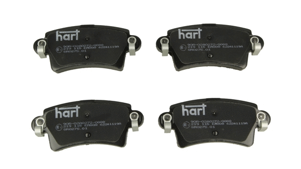 Brake Pad Set, disc brake (219 115)