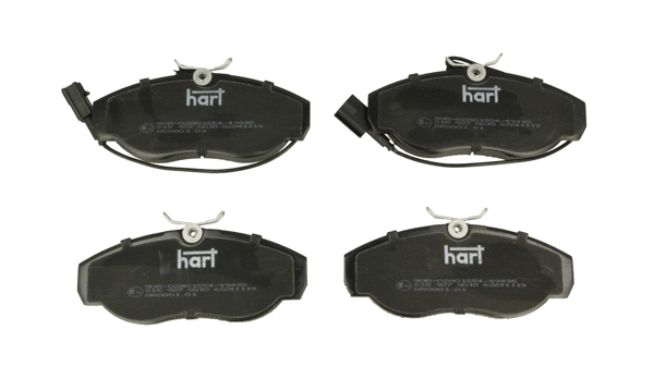 Brake Pad Set, disc brake (215 927)