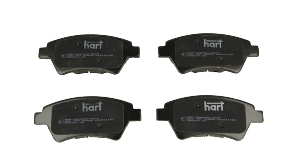 Brake Pad Set, disc brake (226 047)