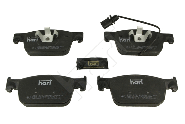Brake Pad Set, disc brake (253 772)