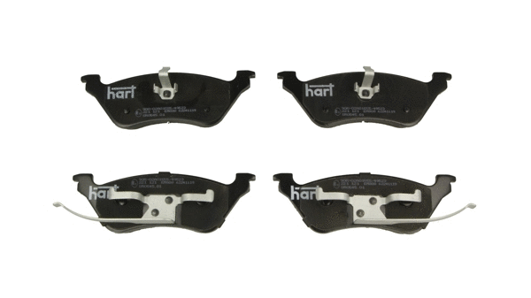 Brake Pad Set, disc brake (221 121)
