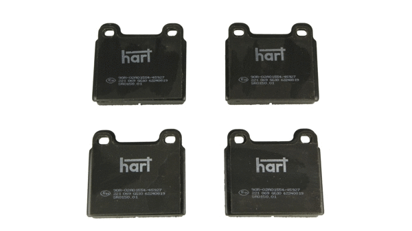 Brake Pad Set, disc brake (221 069)
