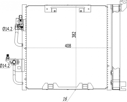 Condenser, air conditioning