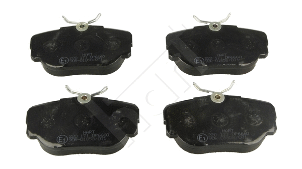 Brake Pad Set, disc brake (220 171)