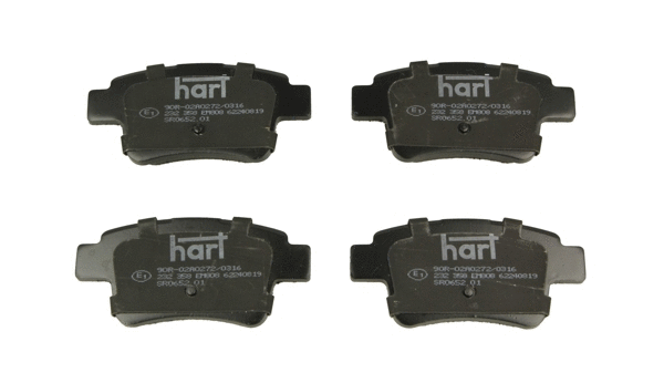 Brake Pad Set, disc brake (232 358)