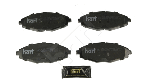 Brake Pad Set, disc brake (248 879)