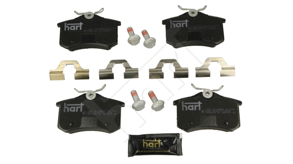 Brake Pad Set, disc brake (249 145)