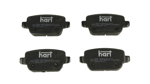 Brake Pad Set, disc brake (224 186)