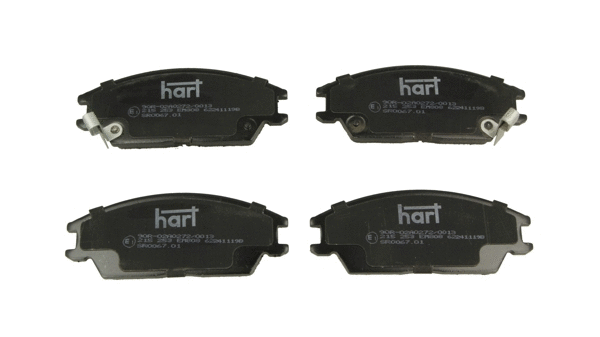 Brake Pad Set, disc brake (215 253)