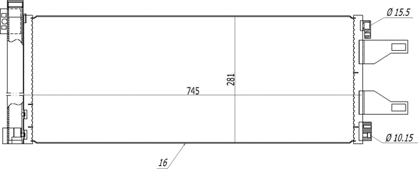 Condenser, air conditioning (608 187)