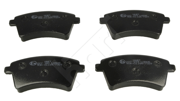 Brake Pad Set, disc brake (227 349)
