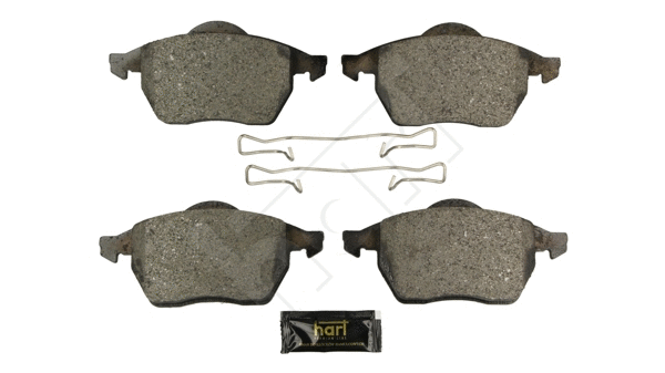 Brake Pad Set, disc brake (248 888)