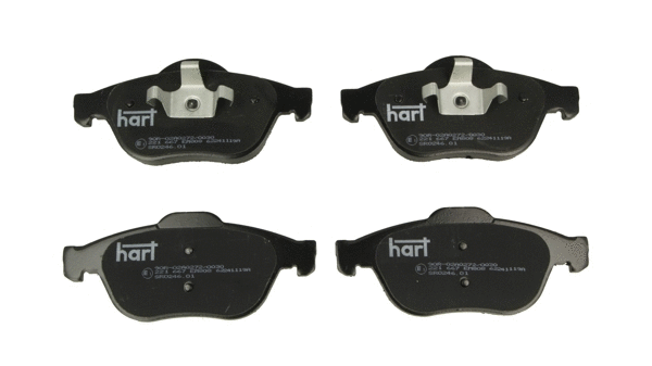 Brake Pad Set, disc brake (221 667)