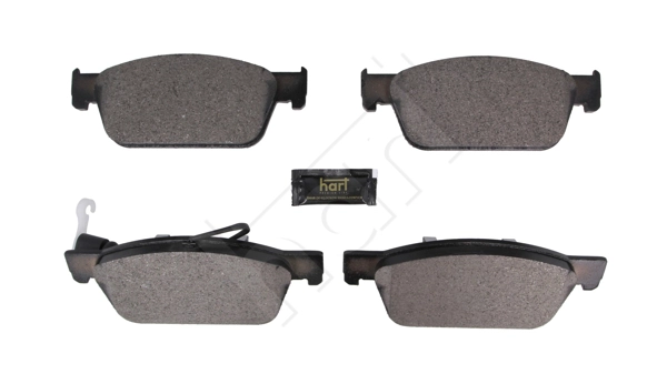 Brake Pad Set, disc brake (261 789)