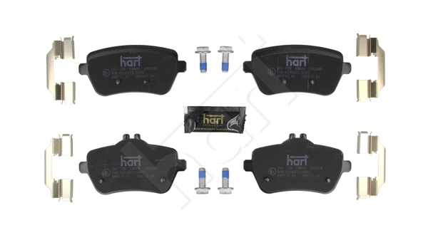 Brake Pad Set, disc brake (261 739)