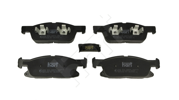 Brake Pad Set, disc brake (256 954)