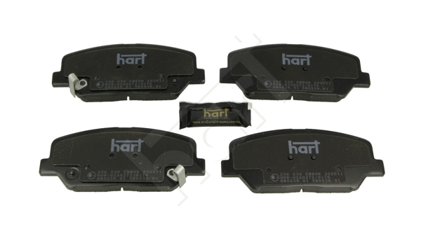 Brake Pad Set, disc brake (256 530)