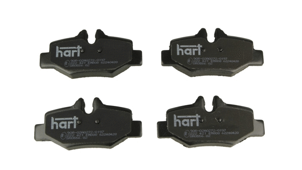 Brake Pad Set, disc brake (222 421)