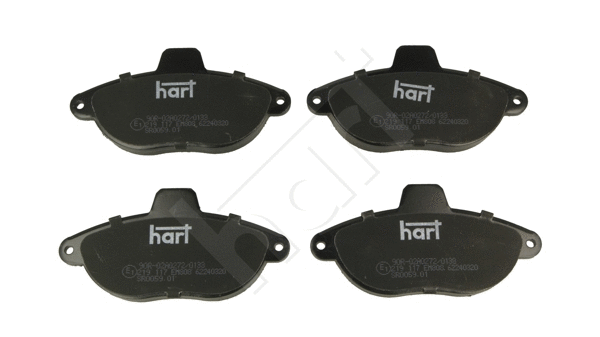 Brake Pad Set, disc brake (219 117)