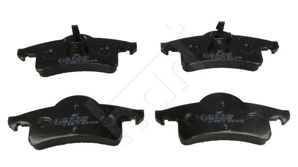 Brake Pad Set, disc brake (221 651)