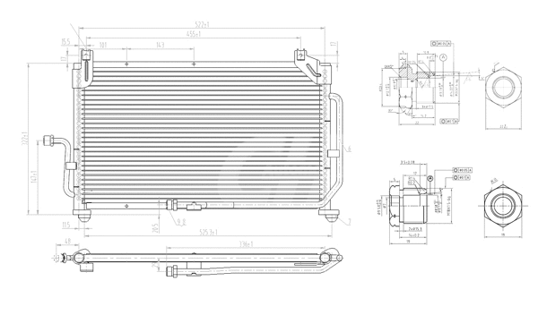 Condenser, air conditioning (602 447)