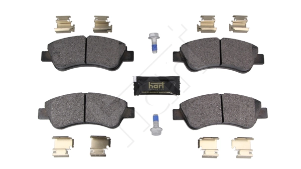 Brake Pad Set, disc brake (261 800)