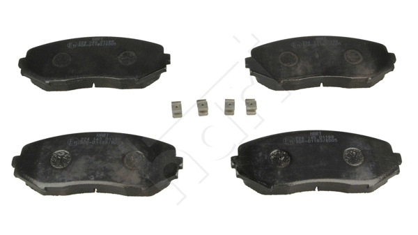 Brake Pad Set, disc brake (224 145)