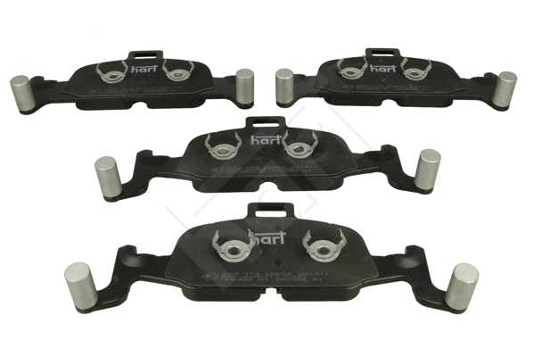 Brake Pad Set, disc brake (253 774)