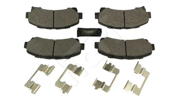 Brake Pad Set, disc brake (260 754)
