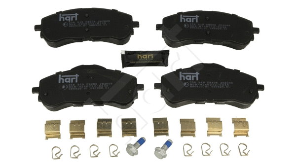 Brake Pad Set, disc brake (256 949)