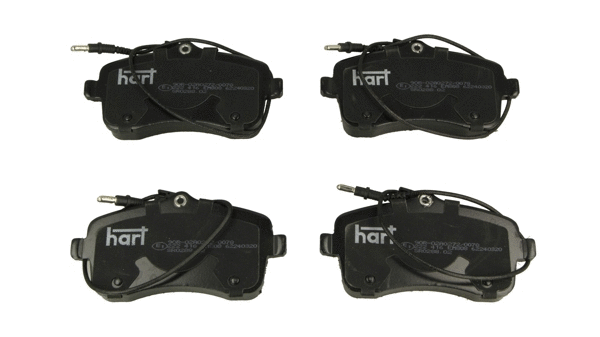 Brake Pad Set, disc brake (222 416)