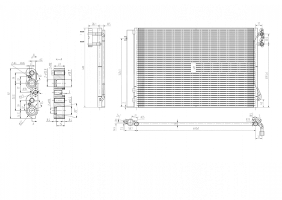 Condenser, air conditioning (608 679)