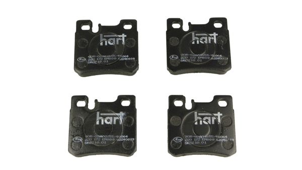 Brake Pad Set, disc brake (220 172)