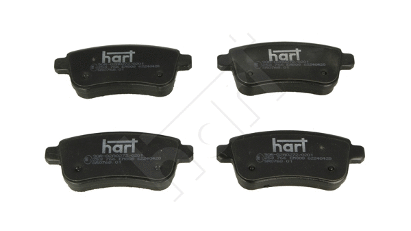Brake Pad Set, disc brake (253 766)