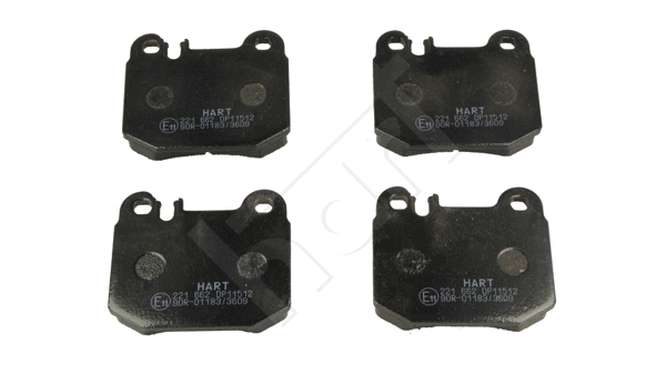 Brake Pad Set, disc brake (221 662)