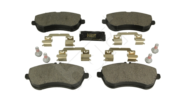 Brake Pad Set, disc brake (248 968)