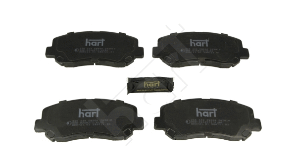 Brake Pad Set, disc brake (256 539)