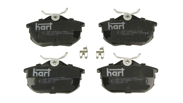 Brake Pad Set, disc brake (220 163)
