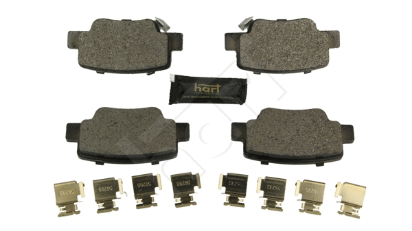 Brake Pad Set, disc brake (260 763)