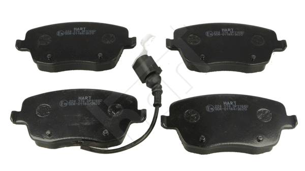 Brake Pad Set, disc brake (224 174)