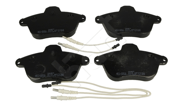 Brake Pad Set, disc brake (221 612)