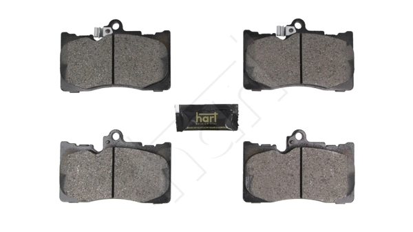 Brake Pad Set, disc brake (261 738)