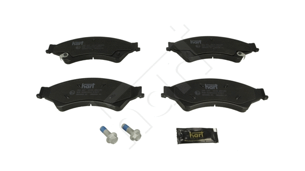 Brake Pad Set, disc brake (260 557)