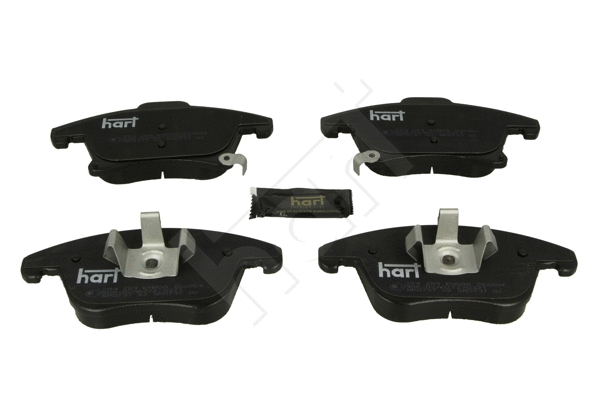 Brake Pad Set, disc brake (254 289)