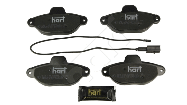 Brake Pad Set, disc brake (249 149)