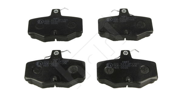 Brake Pad Set, disc brake (221 619)