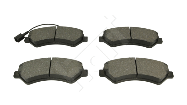 Brake Pad Set, disc brake (261 603)