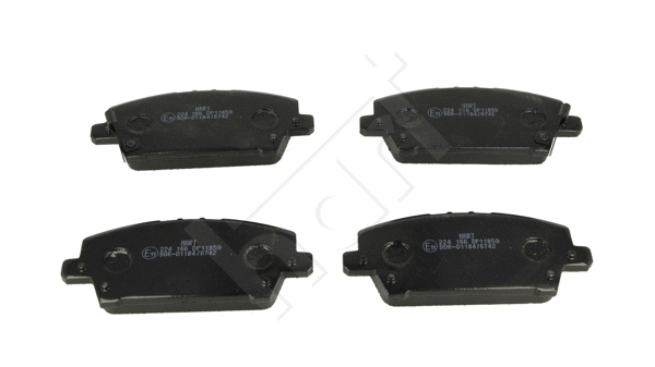 Brake Pad Set, disc brake (224 166)